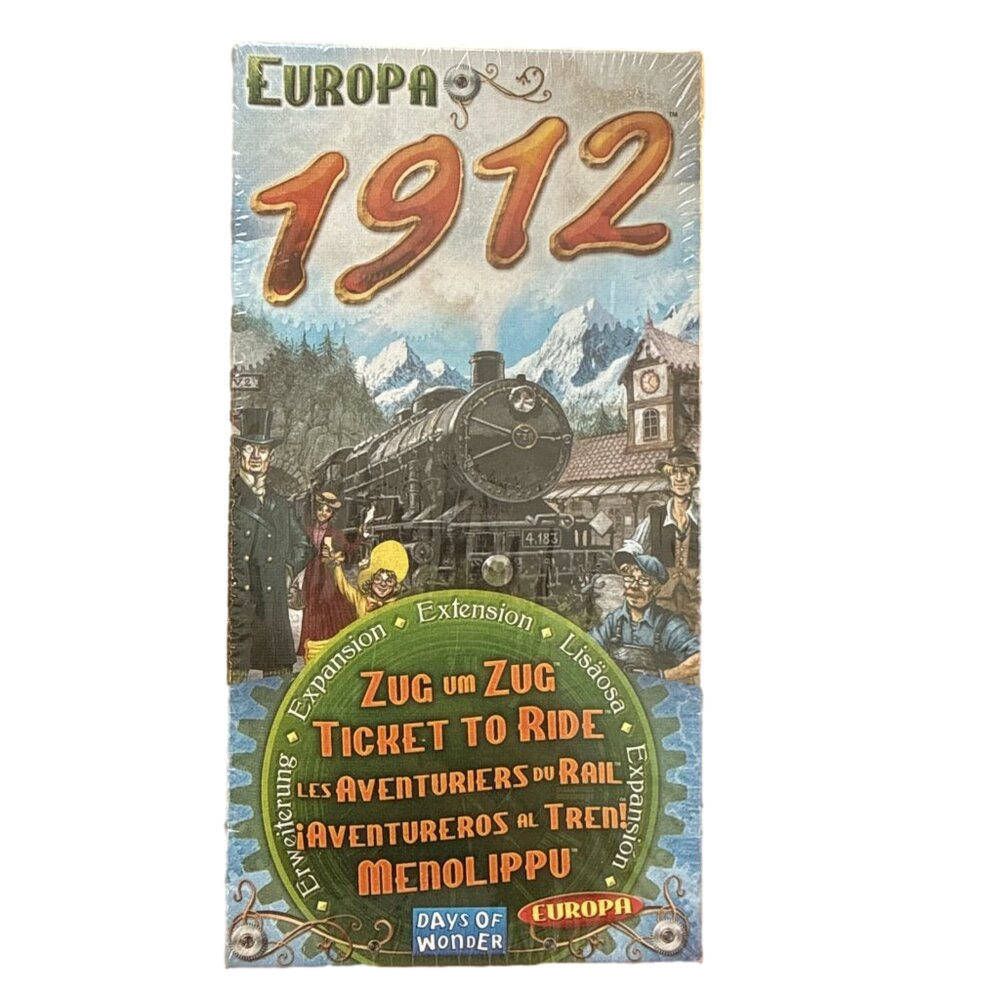 NEW Unopened Ticket to Ride - 1912 Expansion Boardgame By Days Of Wonder BNIB